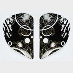 PLATINE ECRAN ARAI SAJ FICTION CASQUE INTEGRAL
