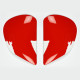 PLATINE ECRAN ARAI SAJ MARKER RED CASQUE INTEGRAL