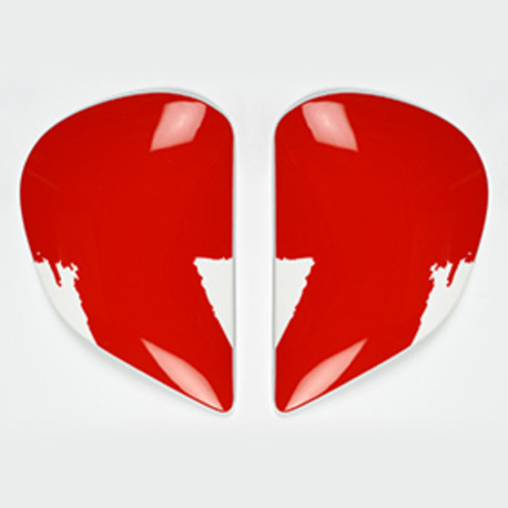 PLATINE ECRAN ARAI SAJ MARKER RED CASQUE INTEGRAL
