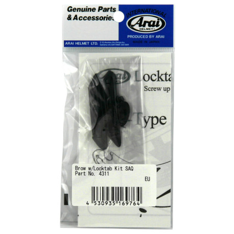 Kit ventilations écran + Locktab SAQ/SAI ARAI 