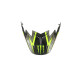 Visière Flex BELL Moto 9 Flex / Moto 9 Factory bleu/jaune