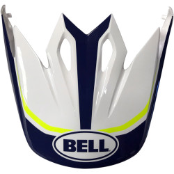 Visière BELL MX-9 Torch blanc/bleu/jaune