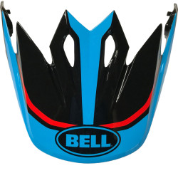Visière BELL MX-9 Torch cyan-rouge