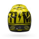 Visière BELL Moto-9 Flex Fasthouse noir/jaune fluo