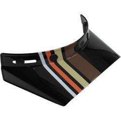 Visière BELL Moto-3 Stripes Noir/Orange