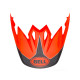 Visière BELL Mx 9 Stryker Flo orange