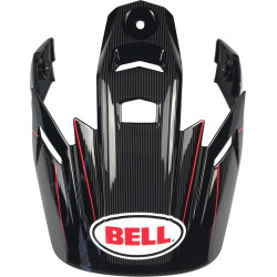Visière BELL MX-9 Adventure Berm noir/rouge/blanc