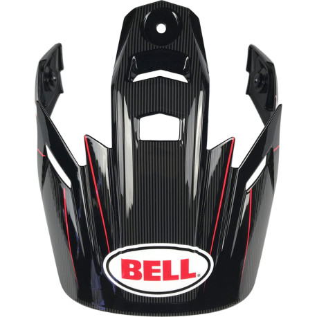 Visière BELL MX-9 Adventure Berm noir/rouge/blanc