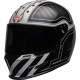 Casque BELL Eliminator Outlaw Gloss Black/White taille XXXL