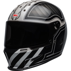 Casque BELL Eliminator Outlaw Gloss Black/White taille XXXL