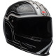 Casque BELL Eliminator Outlaw Gloss Black/White taille XXXL