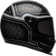 Casque BELL Eliminator Outlaw Gloss Black/White taille XXXL