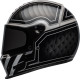Casque BELL Eliminator Outlaw Gloss Black/White taille XXXL