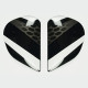 Platine écran SAJ ARAI casque intégral Keen White