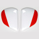 Platine écran VAS ARAI casque intégral Statement White