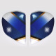 Platine écran VAS ARAI casque intégral Pedrosa Samurai