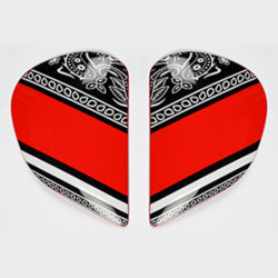 Platine écran SAJ ARAI casque intégral Ribbon Red