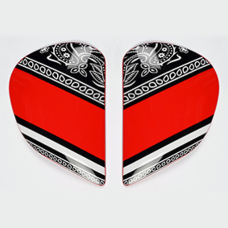 Platine écran SAJ ARAI casque intégral Ribbon Red
