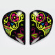 Platine écran SAJ ARAI casque intégral Mexican