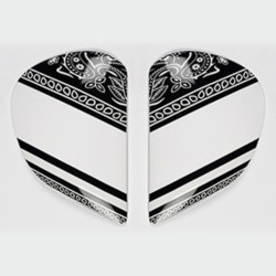 Platine écran SAJ ARAI casque intégral Ribbon White