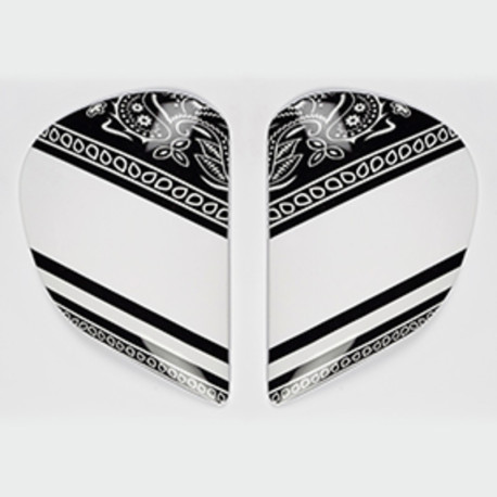 Platine écran SAJ ARAI casque intégral Ribbon White