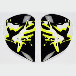 Platine écran SAJ ARAI casque intégral Roar Green