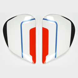 Platine écran SAJ ARAI casque intégral Line Blue