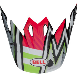 Visière BELL MX-9 Tagger rose/vert