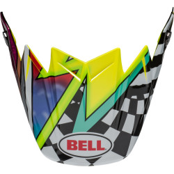 Visière BELL Moto-9 Flex Tagger Mayhem vert/noir/blanc