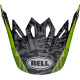 Visière BELL Moto-9 Chief noir/blanc/vert