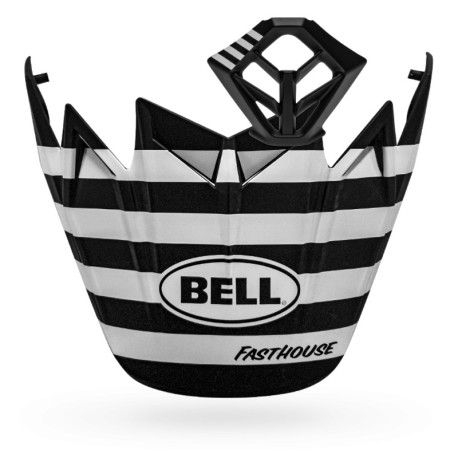 Kit MX BELL Moto-9 Flex Fasthouse Stripes noir/blanc