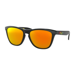 Lunette de soleil OAKLEY Frogskins Valentino Rossi Signature Series Polish Black verres PRIZM Ruby