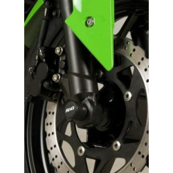 Protection de fourche R&G RACING noir Kawasaki ZX250R Ninja