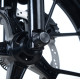 Tampons de protection de fourche R&G RACING noir Suzuki GSX-R125