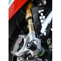 Protection de fourche R&G RACING noir MV Agusta Brutale R 1090