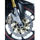 Protection de fourche R&G RACING noir Honda CBR250RR