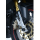 Protection de fourche R&G RACING noir Honda CBR250RR