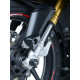 Protection de fourche R&G RACING noir Honda CBR250RR