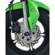 Protection de fourche R&G RACING noir Kawasaki Z125