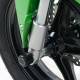 Protection de fourche R&G RACING noir Kawasaki Z125