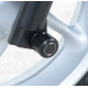 Protections de fourche R&G RACING noir Yamaha N-Max 125