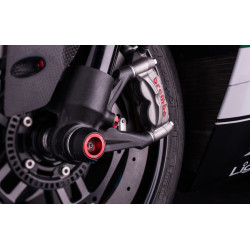 Protection de fourche et bras oscillant (axe de roue) LIGHTECH rouge Ducati Panigale 1199