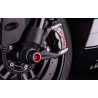 Protection de fourche et bras oscillant (axe de roue) LIGHTECH rouge Ducati Panigale 1199