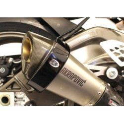 Protection de silencieux R&G RACING noir Akrapovic hexagonal