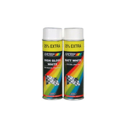 Peinture MOTIP blanc brillant 500ml