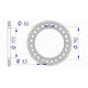 Couronne AFAM 53 dents alu pas 520 type 63300 Husqvarna