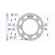 Couronne AFAM 46 dents alu pas 420 type 17107