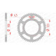 Couronne AFAM 52 dents acier pas 420 type 92114 Aprilia RS50