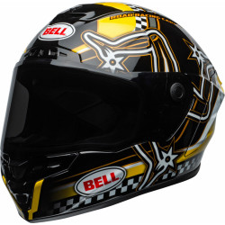 Casque BELL Star Mips Isle Of Man Gloss Black/Yellow taille XL