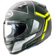 Casque ARAI Profile-V Tube Fluor Yellow taille XXL + Pinlock 120 clair